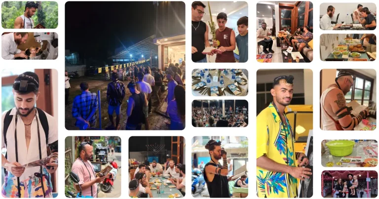 תמונות אוירה מבית חבד סרי לנקה ווילגמה